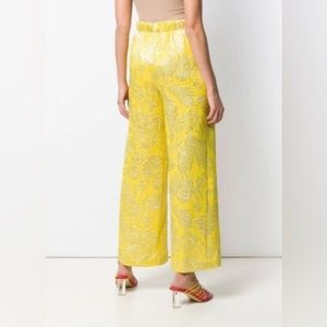 Aspesi brocade wide leg pant